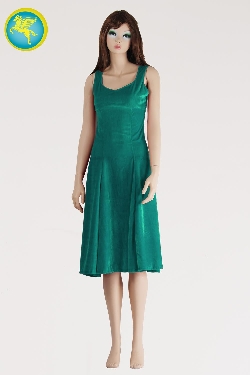 VESTITO DANZA CONTEMPORANEO VERDE SCURO